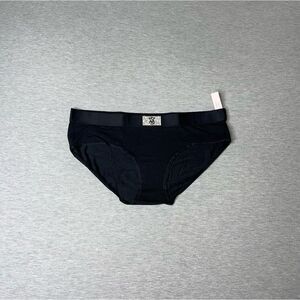 Victoria's Secret Logo Shine Patch Cotton Hiphugger Panty
